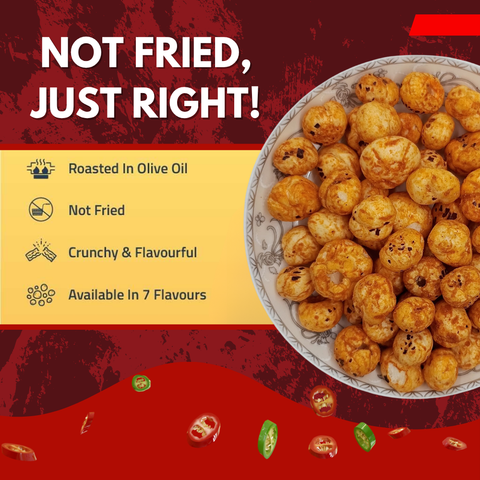 Chilly garlic makhana