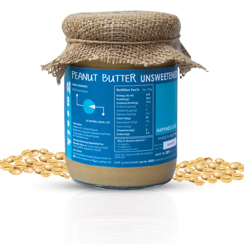 Unsweetened Smooth Peanut Butter