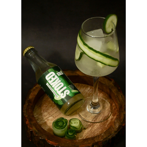 Stoked Kombucha Kool Kaffir Kucumber 200 ml