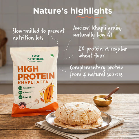 High Protein Atta | 2X Protein vs Regular Atta