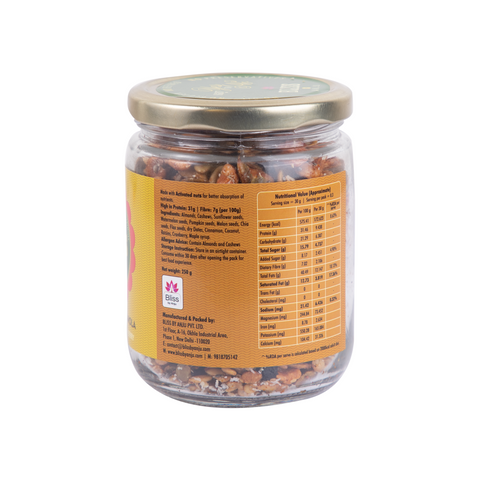 Grain Free Granola with Almond Cinnamon Berry