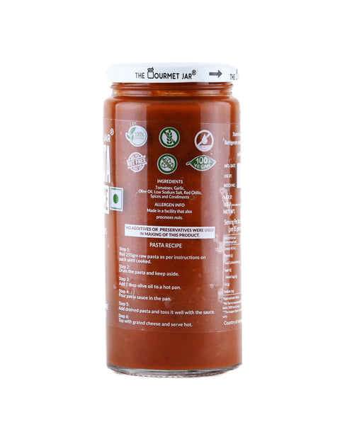The Gourmet Jar Arrabbiata Pasta Sauce 390 grams