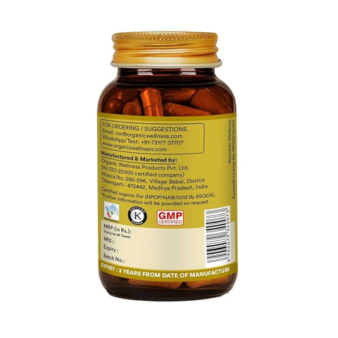 Organic Wellness Triphala 90 Capsules