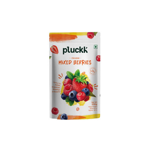 Pluckk Frozen Mixed Berries 200g