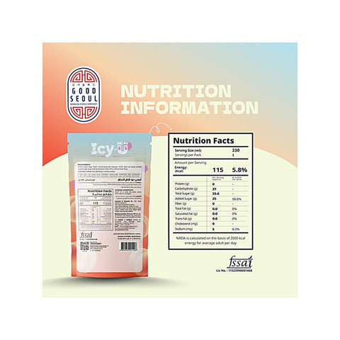 Good Seoul Icy-U Peach Tea 230ml