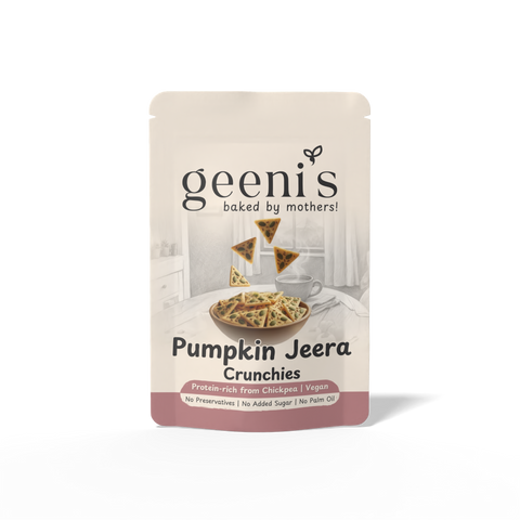 Geeni's Pumpkin Jeera Crunchies