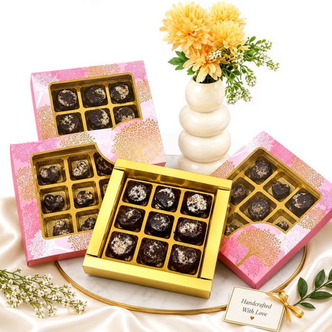 Healthy Dates & Almonds Chocolate Bites (Delivered Separately Next Day)