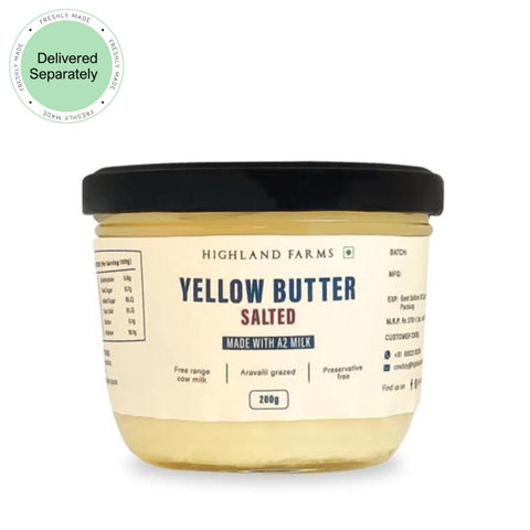 A2 Salted Yellow Butter (Delivered Separately)