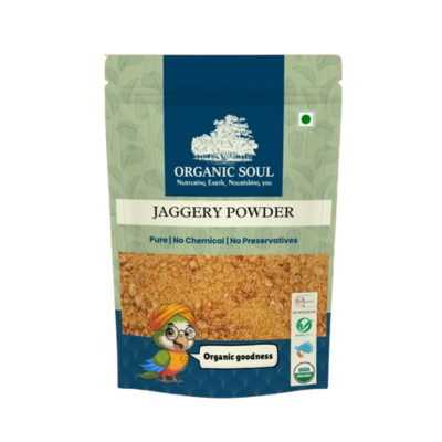 Organic Soul Organic Jaggery Powder | 1 kg