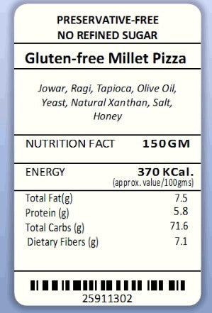 Gluten Free Pizza Base (2pc)
