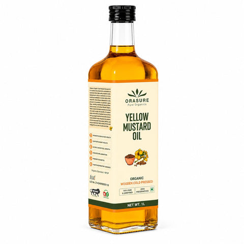 Orasure Organics Yellow Mustard Oil