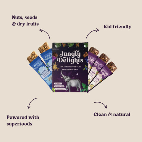 Jungly delights bestsellers box 190g