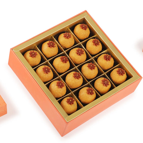 Sweet 16 Premium Besan Truffle (Delivered Separately Next Day)