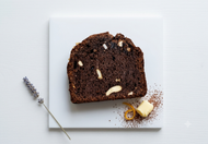 Cocoa Cashew Crunch Cake Slice