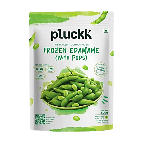 Pluckk Frozen Edamame Beans