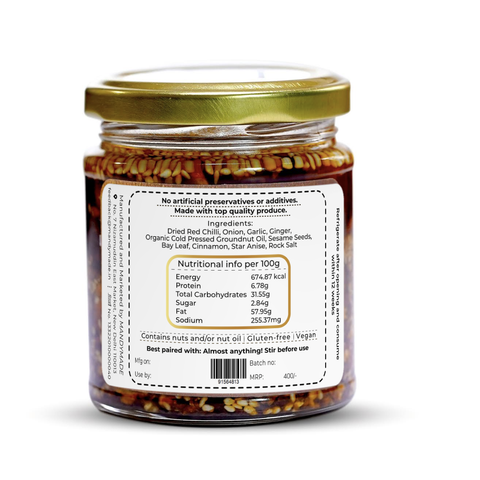 Mandymade Crispy Garlic Chilli Oil