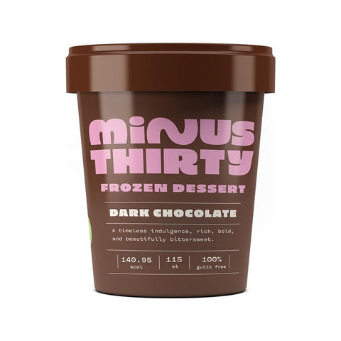 Minus30 Dark Chocolate Vegan & Sugar Free 115ml