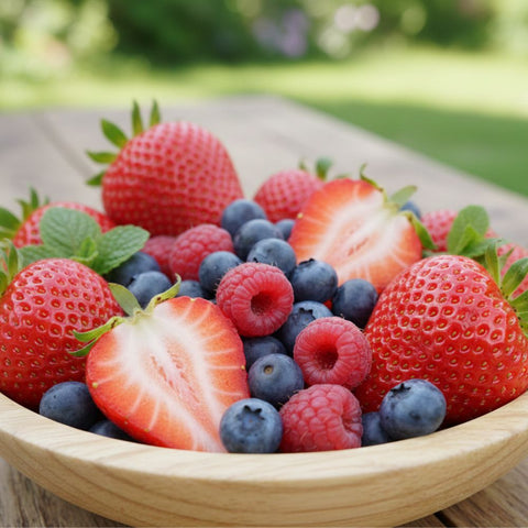 Triple Berry Treat (Blueberry, Strawberry, Raspberry)