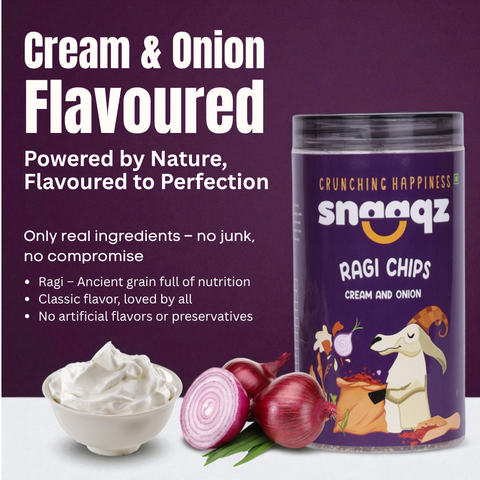 Ragi Chips Cream onion