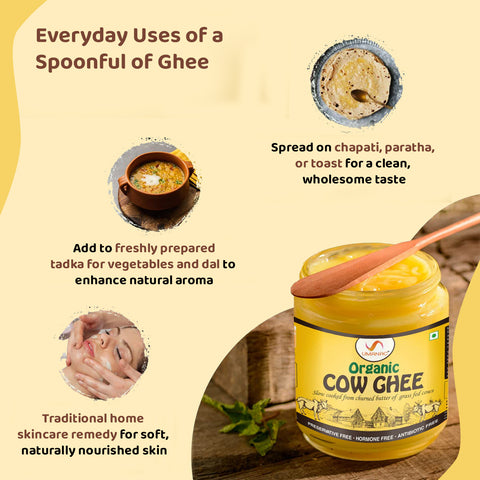 UMANAC Organic Cow Ghee, 500ml