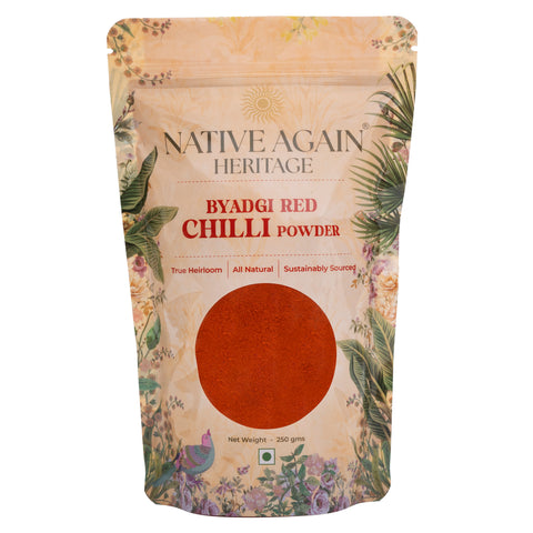Native Again Heritage Byadgi Red Chilli Powder