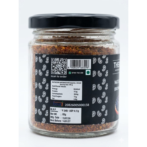 Nalla Karam – Fiery Black Urad Chilli Podi from Andhra