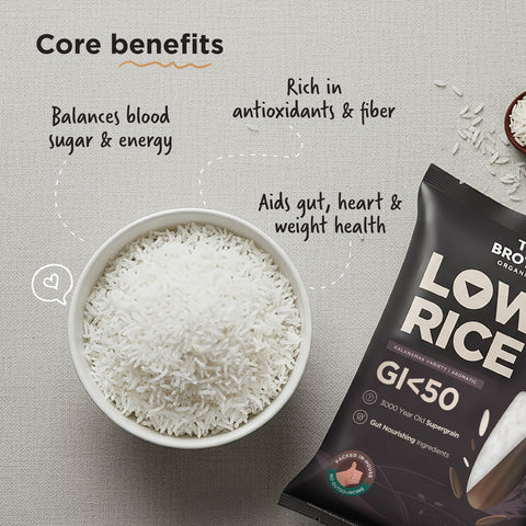 Kalanamak Rice 1KG | Low GI, Diabetic-Friendly Native Rice