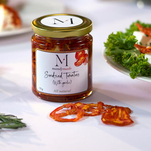 Mandymade Sundried Tomatoes with Garlic