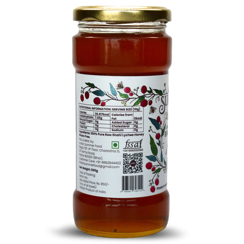 RAW SHAHI LYCHEE HONEY