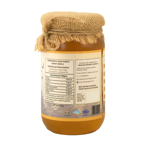 Orasure Organics Raw Wild Forest Honey