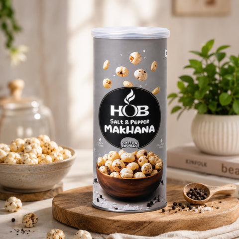 HOB Salt & Pepper Makhana 60G