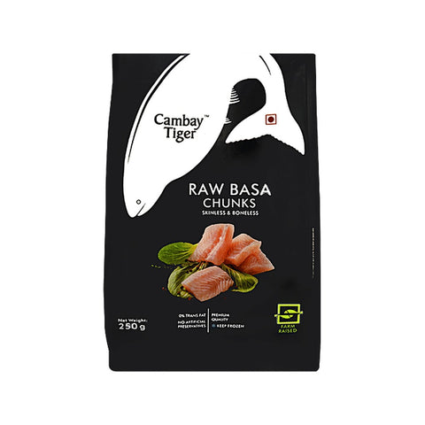 Cambay Tiger Basa Fish - Chunks 250g