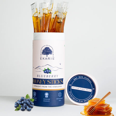 Honey Sticks | Blueberry Flavored - 25 pcs