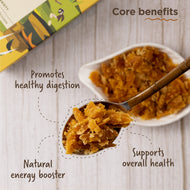 Sugarcane Jaggery Block 900g | Unrefined, Preservative-Free, Nutrient-Rich Gud