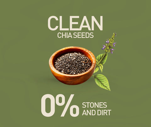 Nourish Organics Organic Chia Seeds 500grams