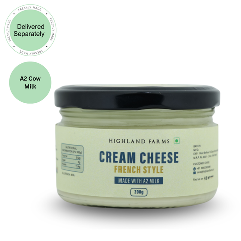 A2 Cream Cheese French Style (Delivered Separately Next Day)
