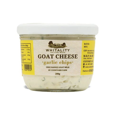 Goat Cheese Garlic Chips (Delivered Separately Next Day)
