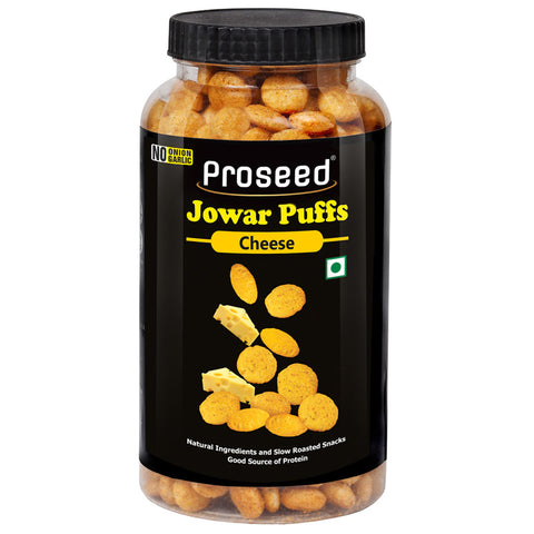 Proseed Jowar Puffs Cheese Jar 150g