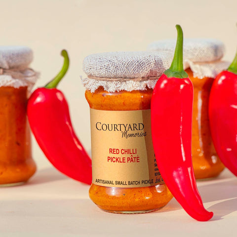 Courtyard Memories Red Chilli Pickle Pate 150 grams