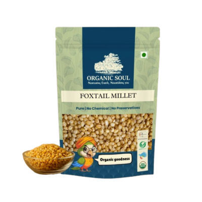 Organic Soul Organic Foxtail Millet – Unpolished | 500 g