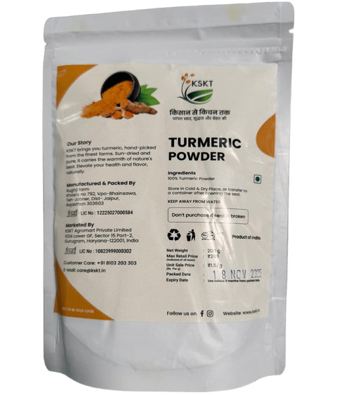 Handgrounded Haldi Powder