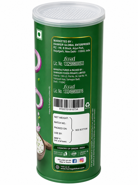 HOB Cream & Onion Makhana 60G