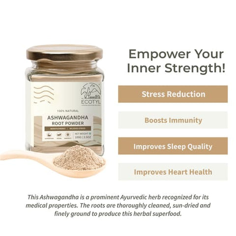 Ecotyl Ashwagandha Root Powder