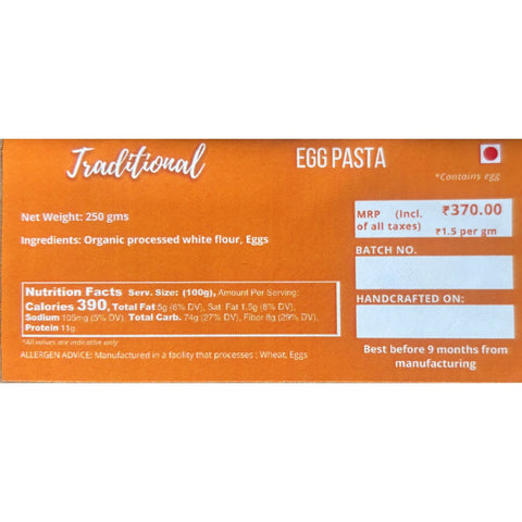 Donna Pastaia Traditional Fettuccine 250 grams