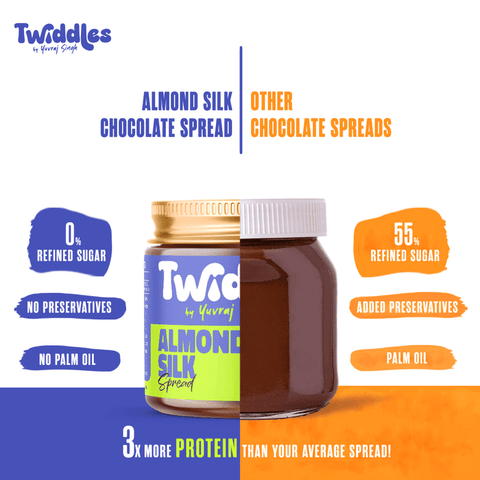 Twiddles Almond Silk Spread 100 grams