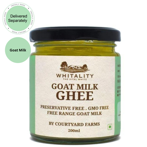 Goat Milk Ghee (Delivered Separately)