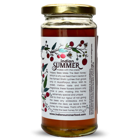 Indian Summer Food Raw Shahi Lychee Honey 275grams