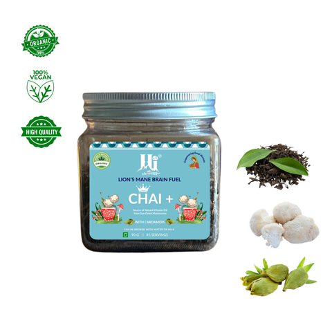 Lion’s Mane Brain Fuel Chai+