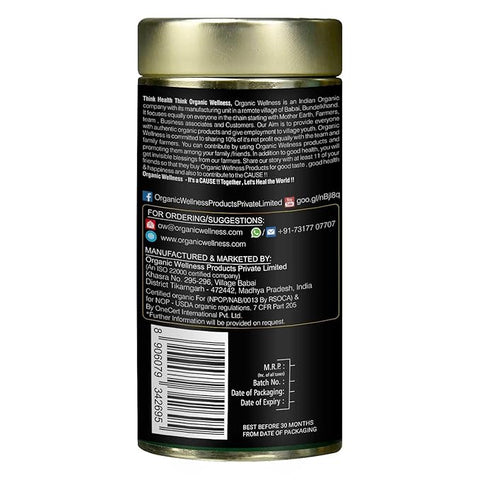 Organic Wellness Black Label Assam Tea (Tin) 100 grams
