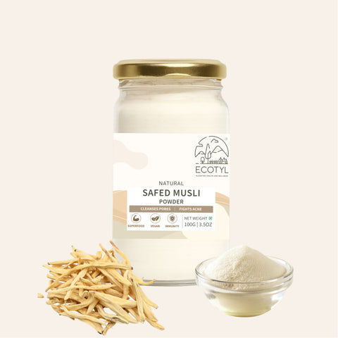 Ecotyl Safed Musli Powder | Boosts Stamina & Immunity | Ayurvedi200g